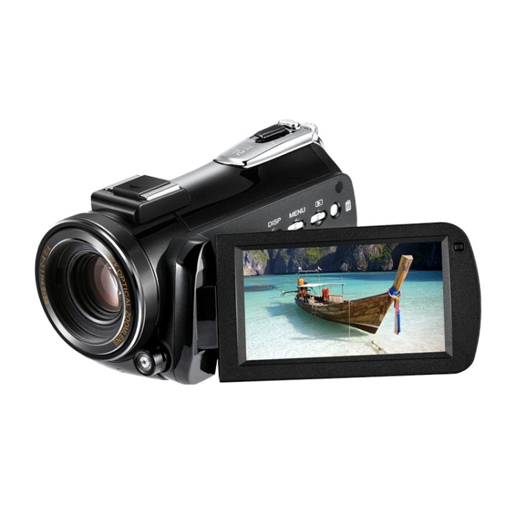 ORDRO AC5 Camera quay phim kỹ thuật số DV WiFi 4K HD tầm nhìn ban đêm zoom quang học 12X, Tiêu chuẩn, Tiêu chuẩn + Micro, Tiêu chuẩn + Micro + Giá đỡ cầm tay, Tiêu chuẩn + Micro + Đèn chiếu sáng