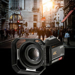 ORDRO AC5 Camera quay phim kỹ thuật số DV WiFi 4K HD tầm nhìn ban đêm zoom quang học 12X, Tiêu chuẩn, Tiêu chuẩn + Micro, Tiêu chuẩn + Micro + Giá đỡ cầm tay, Tiêu chuẩn + Micro + Đèn chiếu sáng