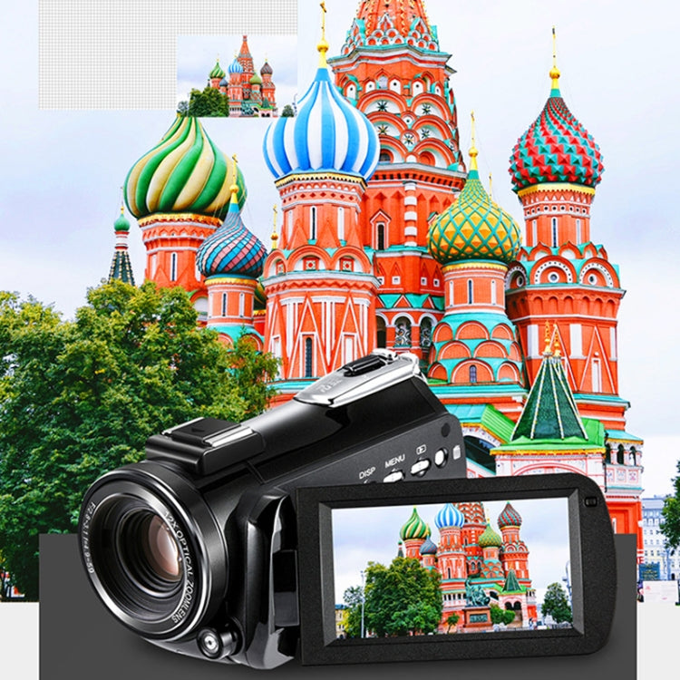 ORDRO AC5 Camera quay phim kỹ thuật số DV WiFi 4K HD tầm nhìn ban đêm zoom quang học 12X, Tiêu chuẩn, Tiêu chuẩn + Micro, Tiêu chuẩn + Micro + Giá đỡ cầm tay, Tiêu chuẩn + Micro + Đèn chiếu sáng