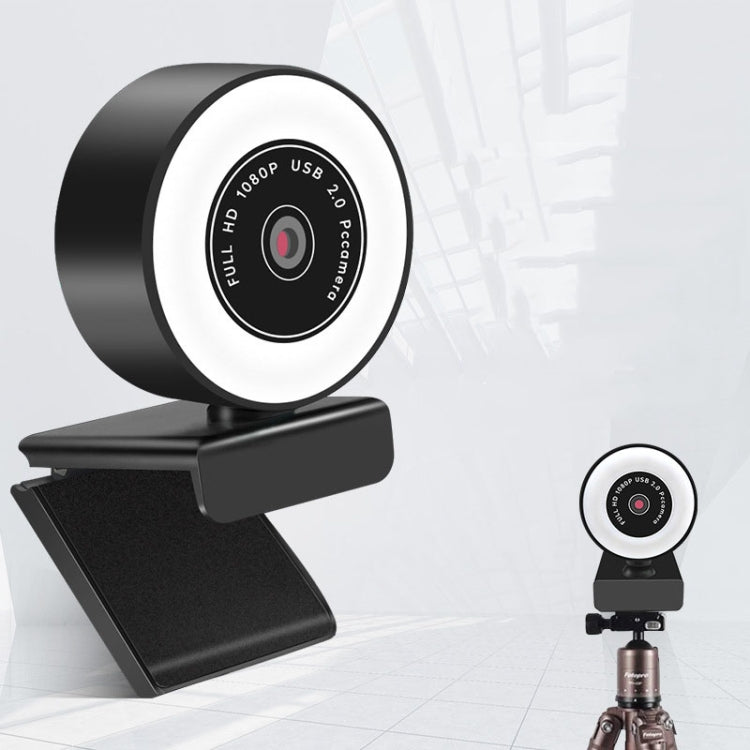 X98 Camera đèn chiếu sáng HD không cần driver USB với Microphone, 720P, 1080P, 2K Tự động lấy nét