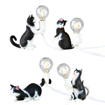 Đèn bàn hình mèo Đèn ngủ mini, phích cắm Mỹ, phích cắm EU, phích cắm Anh, phích cắm Úc