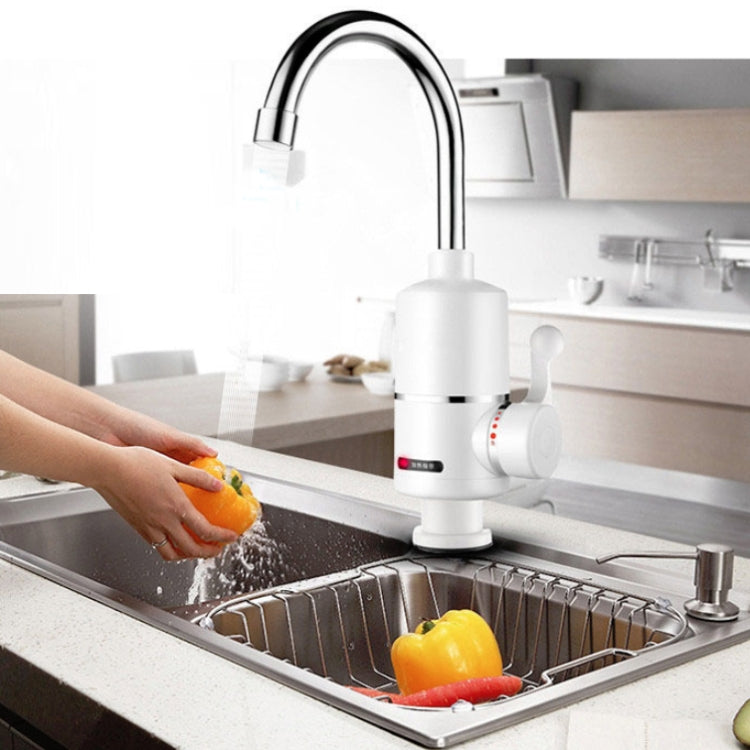 Vòi nước nóng điện tức thì nhà bếp phích cắm EU, màn hình kỹ thuật số, khớp nối lớn