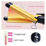 Máy uốn tóc gợn sóng gốm tự động 20-32m 3 thùng, Dụng cụ uốn tóc sóng lớn, 32mm