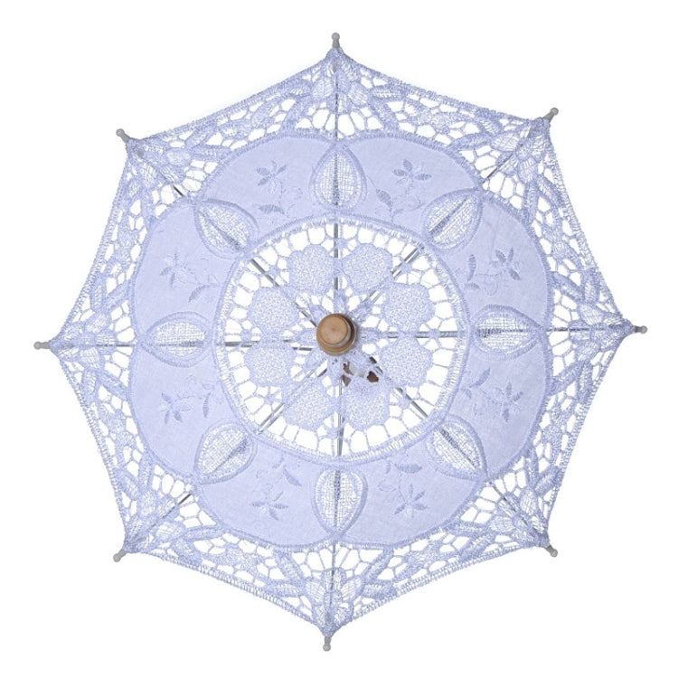 Ô dù ren cô dâu dùng làm đạo cụ chụp ảnh cưới, dài 26cm/đường kính 29cm, dài 43cm/đường kính 45cm