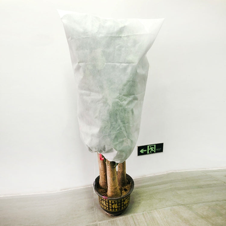 2 cái túi phủ cây chống đông cho mùa thu và đông, túi chống đông cây không dệt, kích thước 0.8mx1.2m, 0.6mx0.8m, 1.2x1.8m, 0.8mx1m