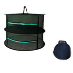 Hanging Herbal Drying Net Foldable Drying Rack Closed Zipper Plant Drying Net, 60cm Diameter 2 Layers, 60cm Diameter 4 Layers, 60cm Diameter 6 Layers, 60cm Diameter 8 Layers
