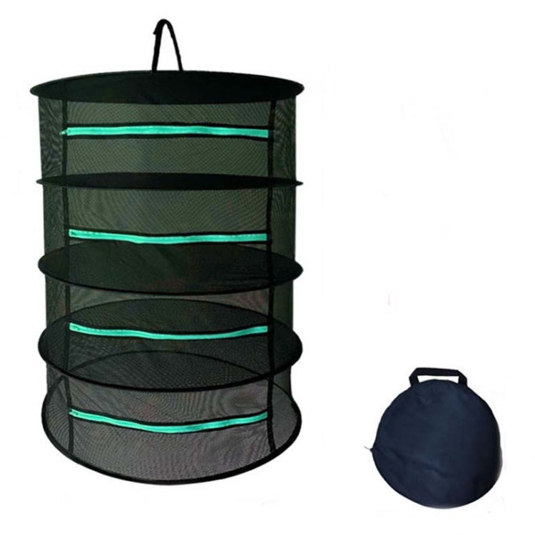 Hanging Herbal Drying Net Foldable Drying Rack Closed Zipper Plant Drying Net, 60cm Diameter 2 Layers, 60cm Diameter 4 Layers, 60cm Diameter 6 Layers, 60cm Diameter 8 Layers
