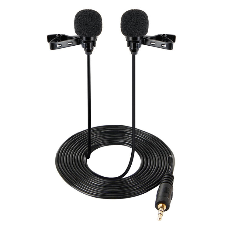 Microphone Lavalier có dây, micro condenser đầu đôi, micro cho hai người hát live trên điện thoại, micro K Song, túi 515PU