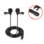 Microphone Lavalier có dây, micro condenser đầu đôi, micro cho hai người hát live trên điện thoại, micro K Song, túi 515PU