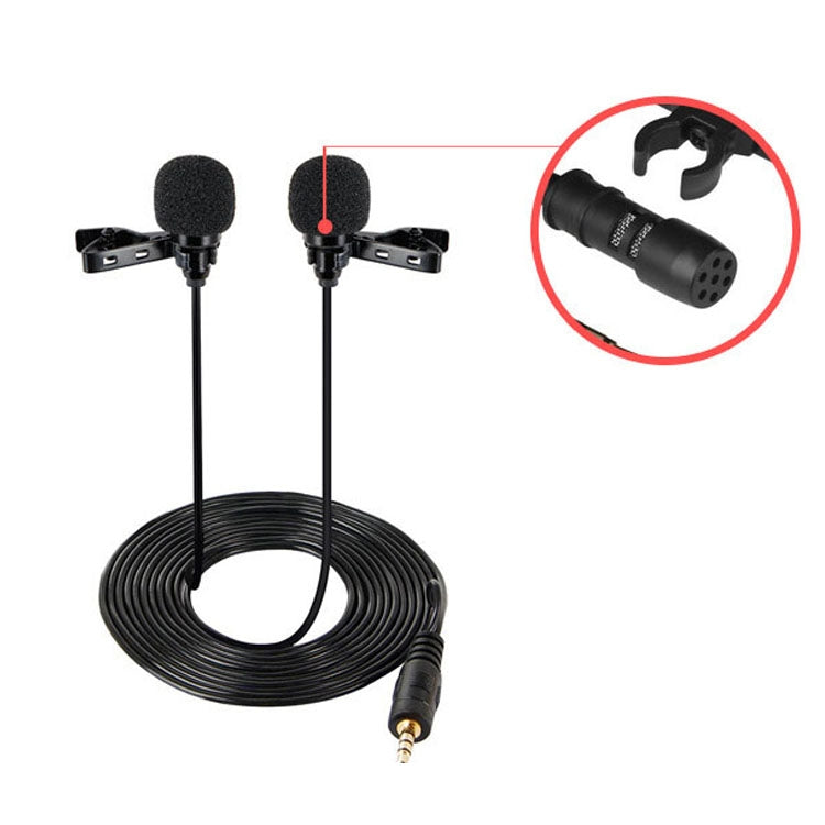 Microphone Lavalier có dây, micro condenser đầu đôi, micro cho hai người hát live trên điện thoại, micro K Song, túi 515PU