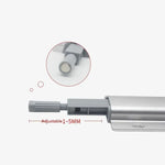 3 cái bộ đẩy kéo cửa tủ quần áo tay cầm tự do hợp kim nhôm, màu vàng, màu bạc