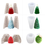 Khuôn silicone trang trí bánh Giáng Sinh làm nến thơm tự làm, SX-SD-43, SX-SD-44, SX-SD-45, SX-SD-46, SX-SD-47, SX-SD-48