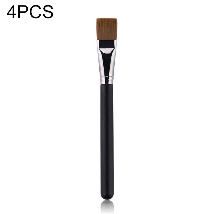 Bộ 4 cọ trang điểm lông tổng hợp cán gỗ, cọ nền 191, cọ che khuyết điểm 270, cọ nền chéo 170