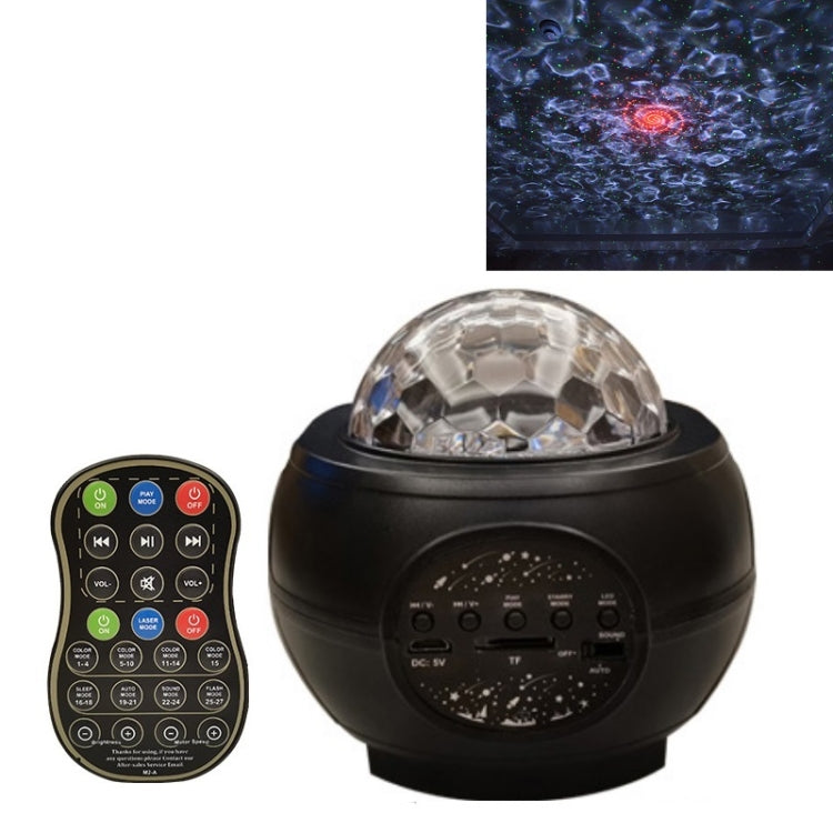Đèn chiếu laser bầu trời sao Giáng Sinh M2 8W, ánh sáng không gian xoay, họa tiết nước động, đèn ngủ, USB, pin