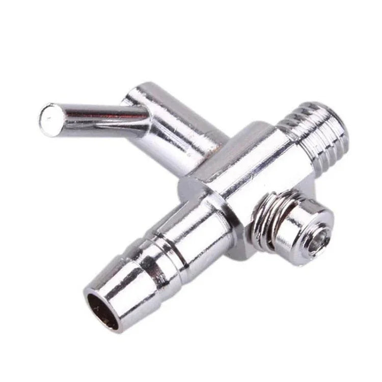 Ống oxy bể cá phân phối bằng thép không gỉ van điều chỉnh oxy, một đầu, hai đầu, ba đầu, bốn đầu, năm đầu, sáu đầu, tám đầu, mười đầu