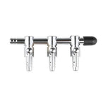 Ống oxy bể cá phân phối bằng thép không gỉ van điều chỉnh oxy, một đầu, hai đầu, ba đầu, bốn đầu, năm đầu, sáu đầu, tám đầu, mười đầu