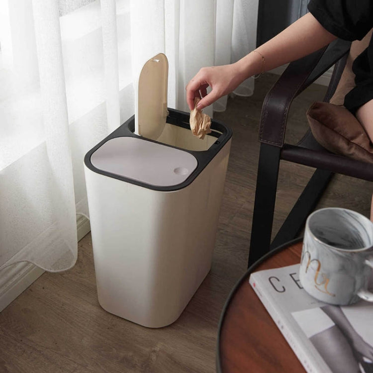 Thùng rác phân loại khô và ướt, giỏ đựng giấy nhà bếp, màu xanh dương, trắng, xám, be
