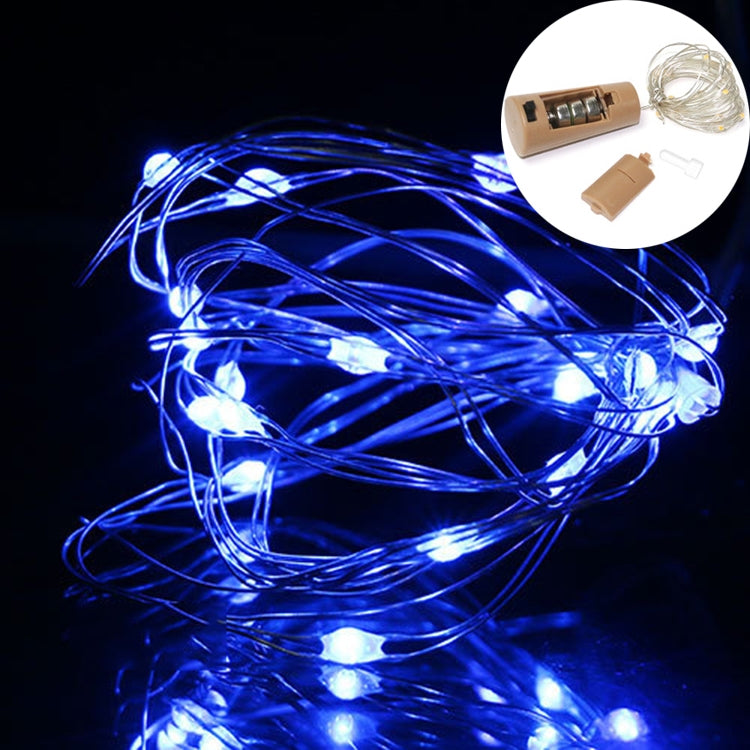 10 đèn dây đồng LED nút chai rượu, chống nước IP44, đèn trang trí kỳ nghỉ, dài 2m, 20 đèn LED