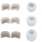 Khuôn silicon nến thơm DIY bánh bí ngô ba chiều Halloween, mã SW-36, SW-37, SW-45, SW-46, SW-47, ZW-57, ZW-109