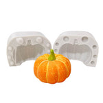 Khuôn silicon nến thơm DIY bánh bí ngô ba chiều Halloween, mã SW-36, SW-37, SW-45, SW-46, SW-47, ZW-57, ZW-109