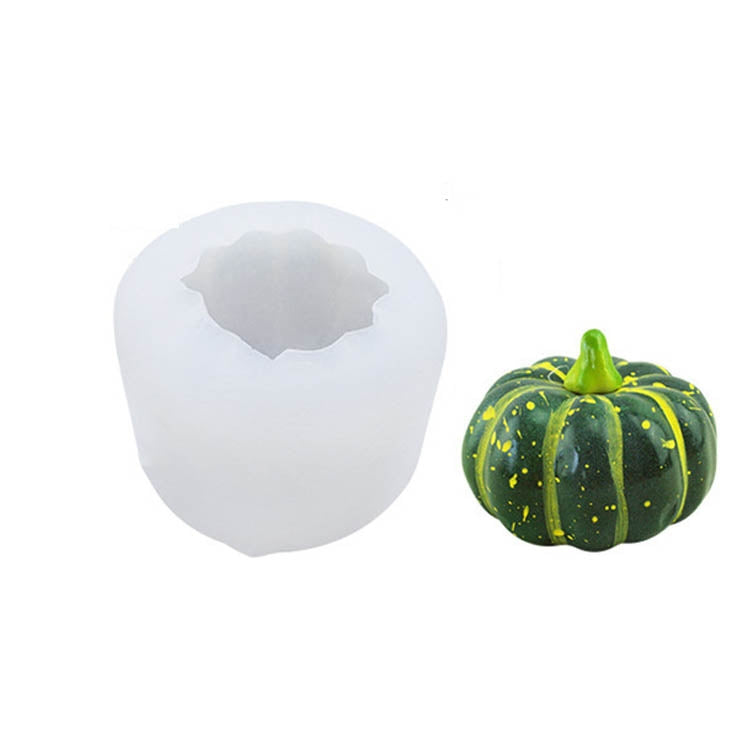 Khuôn silicon nến thơm DIY bánh bí ngô ba chiều Halloween, mã SW-36, SW-37, SW-45, SW-46, SW-47, ZW-57, ZW-109