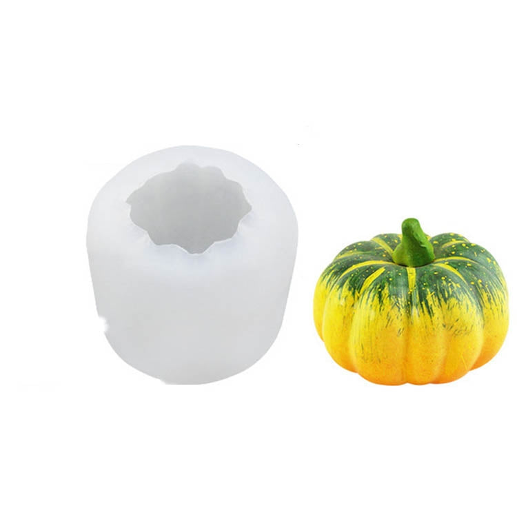 Khuôn silicon nến thơm DIY bánh bí ngô ba chiều Halloween, mã SW-36, SW-37, SW-45, SW-46, SW-47, ZW-57, ZW-109