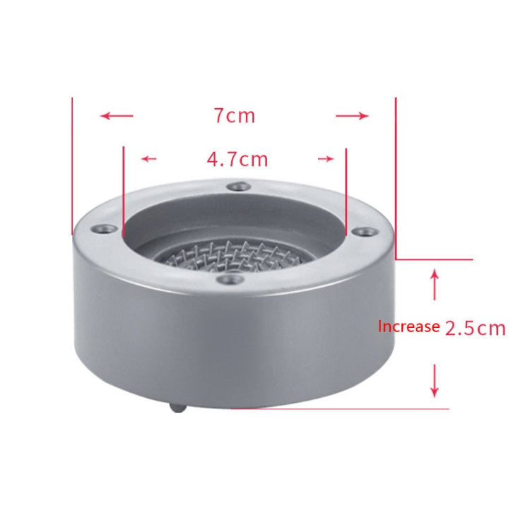 Bộ 4 miếng / Bộ Chân đế cao su cho máy giặt, đồ gia dụng, chống ẩm, giảm chấn, chân đế cao 2,5cm màu xám, điều chỉnh chiều cao khoảng 8-9,5cm màu xám, chân đế cao 2,5cm màu xanh, điều chỉnh chiều cao khoảng 8-9,5cm màu xanh