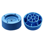 Bộ 4 miếng / Bộ Chân đế cao su cho máy giặt, đồ gia dụng, chống ẩm, giảm chấn, chân đế cao 2,5cm màu xám, điều chỉnh chiều cao khoảng 8-9,5cm màu xám, chân đế cao 2,5cm màu xanh, điều chỉnh chiều cao khoảng 8-9,5cm màu xanh