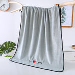 Khăn tắm đôi sợi mềm dày thấm hút tốt, 70x140cm