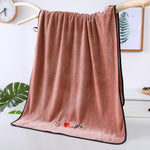 Khăn tắm đôi sợi mềm dày thấm hút tốt, 70x140cm
