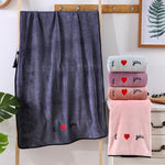 Khăn tắm đôi sợi mềm dày thấm hút tốt, 70x140cm