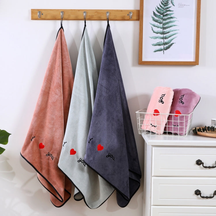 Khăn tắm đôi sợi mềm dày thấm hút tốt, 70x140cm