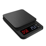 Cân cà phê đẩy tay gia dụng, Cân nhà bếp thông minh USB có hẹn giờ, 3kg/0.1g, 5kg/0.1g, 10kg/1g