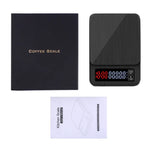 Cân cà phê đẩy tay gia dụng, Cân nhà bếp thông minh USB có hẹn giờ, 3kg/0.1g, 5kg/0.1g, 10kg/1g