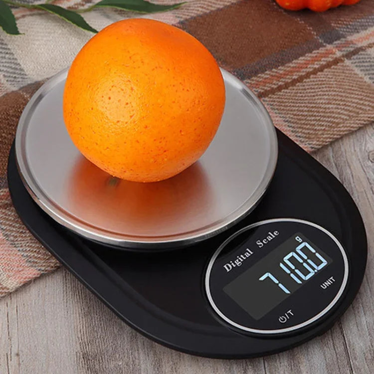 Cân điện tử nhà bếp độ chính xác cao bằng thép không gỉ, Cân trang sức, Viền 5kg/1g, Không viền 5kg/1g, Viền 3kg/0.1g, Không viền 3kg/0.1g, Viền 5kg/0.1g, Không viền 5kg/0.1g