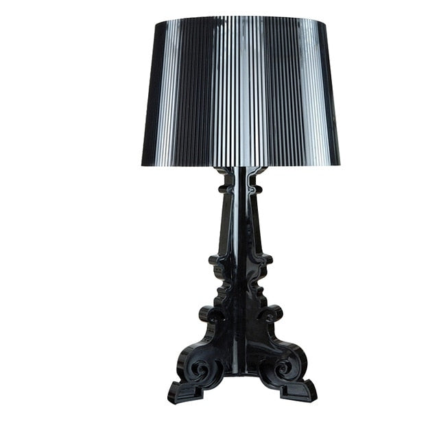 Đèn ngủ LED cho phòng ngủ, phòng khách, đèn bàn acrylic, đèn ngủ để bàn, chụp đèn, đèn bàn ban đêm, màu đen, trong suốt