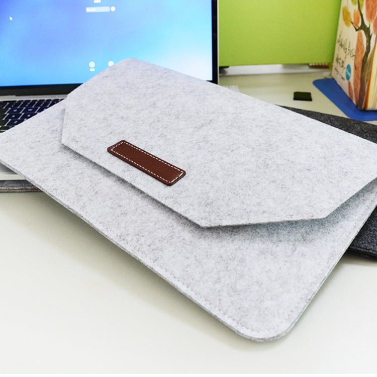 Túi vải nỉ thoáng khí di động cho MacBook, kèm túi đựng nguồn, 12 inch, 13 inch, 15 inch, 11 inch