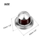 1 cặp đèn LED điều hướng bằng thép không gỉ tín hiệu đỏ xanh cho thuyền biển, đèn cảnh báo du thuyền, DC 12V, 1 cặp 12V