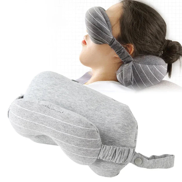 Gối du lịch công sở bảo vệ mắt di động