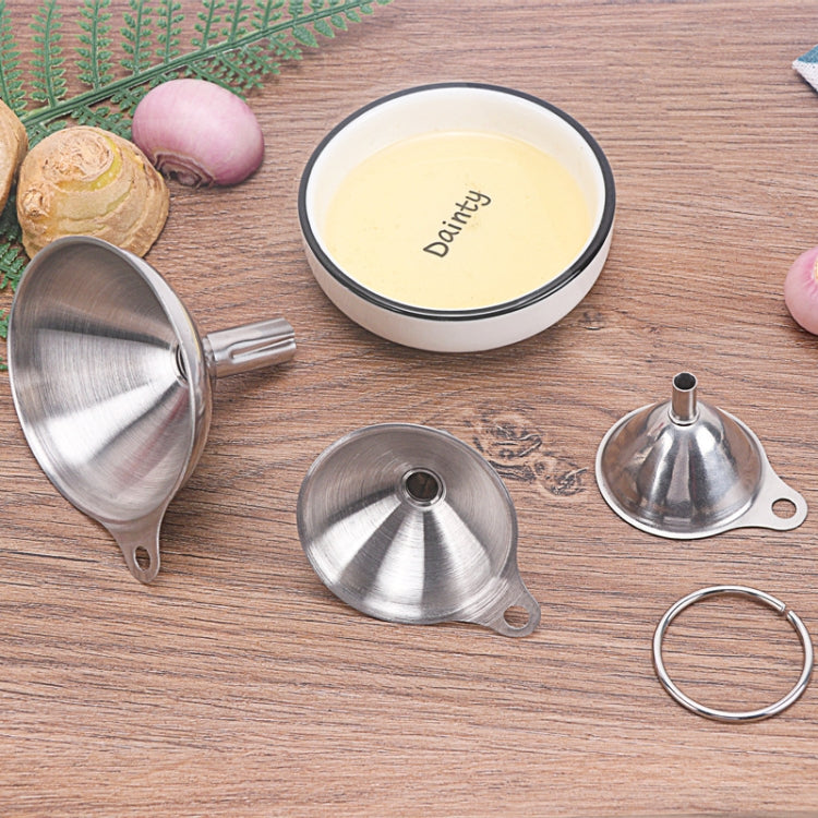 Phễu mini 3 trong 1 bằng thép không gỉ, bộ phân phối chất lỏng tích hợp chống rò rỉ dầu và rượu, chống rò rỉ dầu