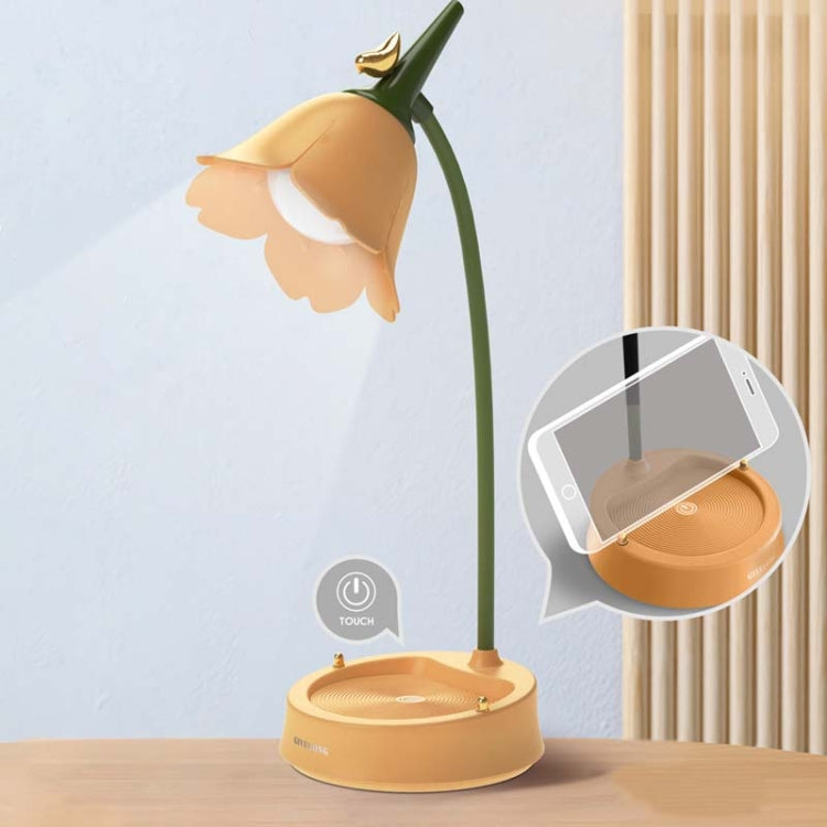 GIVELONG Forest Bird LED Touch Usb Table Lamp With Mobile Phone Holder Bedroom Bedside Night Light, GL361-1 Red, GL361-2 Yellow, GL361-3 Blue, GL361-4 Green, GL362-1 Pink, GL362-2 Yellow, GL362-3 Blue, GL362-4 Green, GL363-1 Red, GL363-2 Yellow        ...