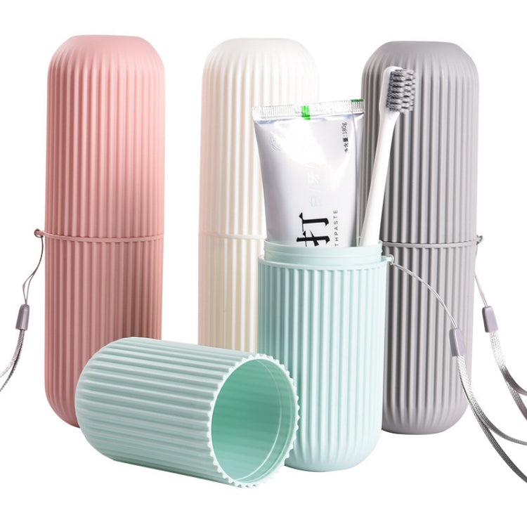 1 chiếc cốc rửa đơn giản cho du lịch, hộp đựng bàn chải đánh răng di động đa năng