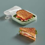 Hộp cơm trưa sandwich toast Bento hộp ăn trưa di động mang đi cho học sinh, nhân viên văn phòng, dung tích 301-500ml