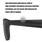Kính râm âm thanh Bluetooth thông minh A12, kính Bluetooth, màu xanh dương, đen, xanh lá, đỏ vàng, bạc