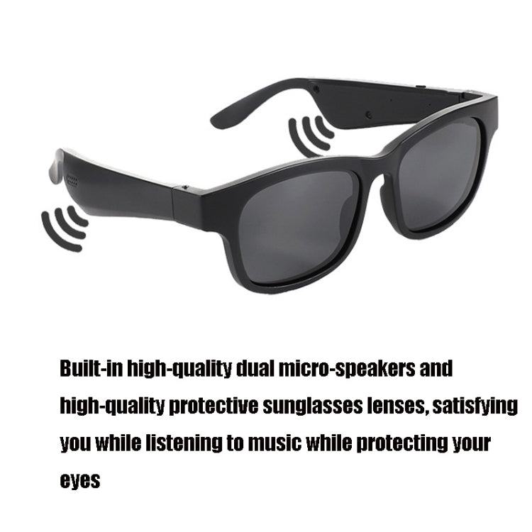 Kính râm âm thanh Bluetooth thông minh A12, kính Bluetooth, màu xanh dương, đen, xanh lá, đỏ vàng, bạc