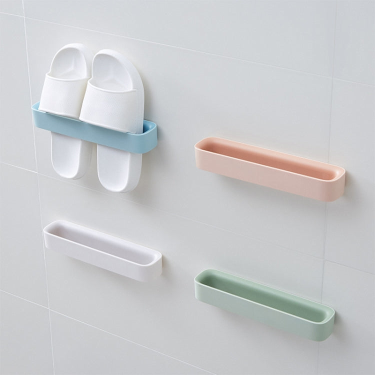 Giá đựng đồ dán liền không đường nối, giá để giày dán tường phòng tắm, kệ dép gắn tường gia đình, giao màu ngẫu nhiên