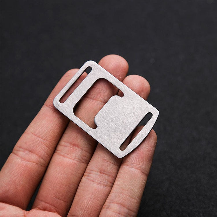 20 dụng cụ mở nắp chai dây ruy băng bằng thép không gỉ, mở nắp chai thẻ, móc khóa balo ngoài trời, 20 cái thẻ