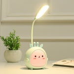 Đèn bàn bảo vệ mắt LED hoạt hình dễ thương YW2021 cho sinh viên ký túc xá phòng ngủ, đèn đọc sách gập, cừu xanh lá, cừu hồng, cừu nâu, nai xanh dương, nai hồng, nai nâu, nai xanh lá, gấu xanh lá, gấu hồng, gấu nâu, cừu xanh dương