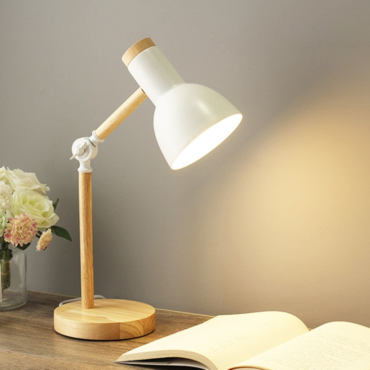 Đèn bàn bảo vệ mắt ký túc xá T1062 đèn gỗ bên giường phòng ngủ, phích cắm Mỹ, phích cắm EU, phích cắm Anh, phích cắm Úc