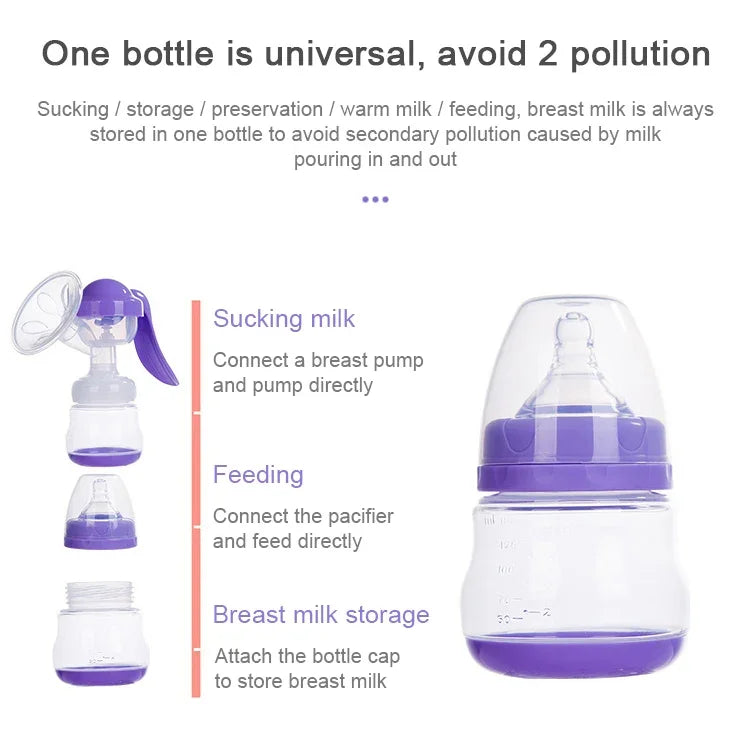 Painless Strength Adjustable Manual Massage Breast Pump